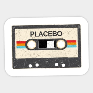 kurniamarga vintage cassette tape Placebo Sticker